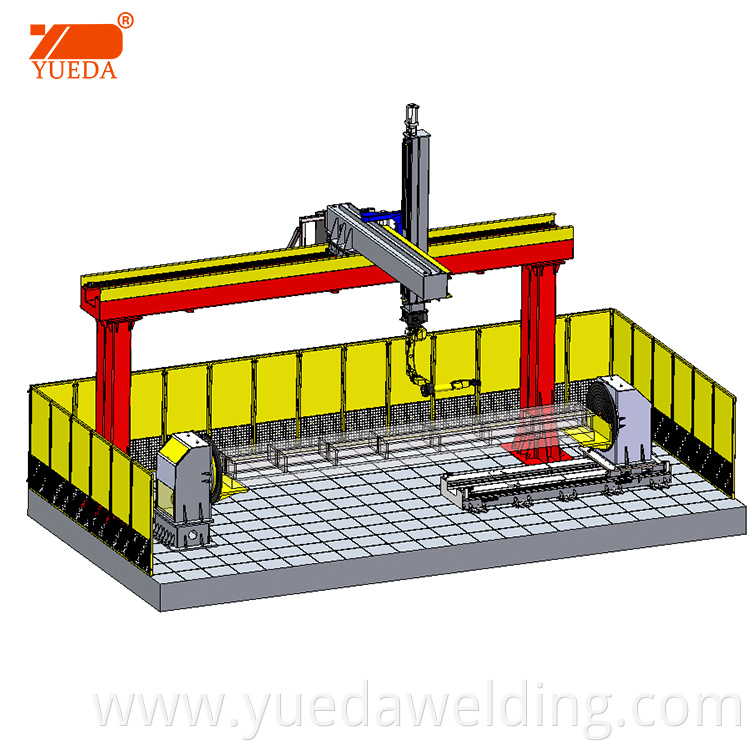 Yueda Industrial MAG Welding Robot for Steel Frame